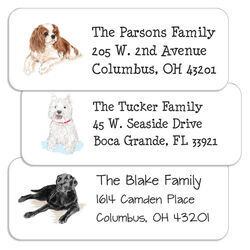 Pick Your Dog Address Labels